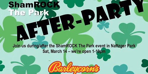 ShamROCK The Park After Party