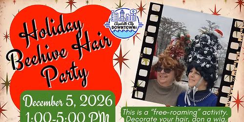 Holiday Beehive Hair Party