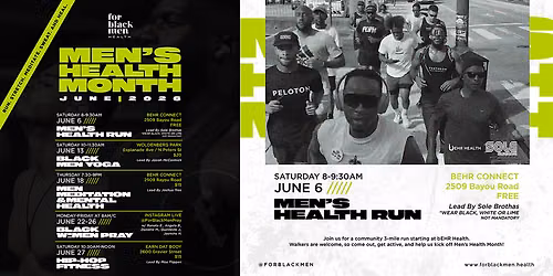 Men's Health Month Run