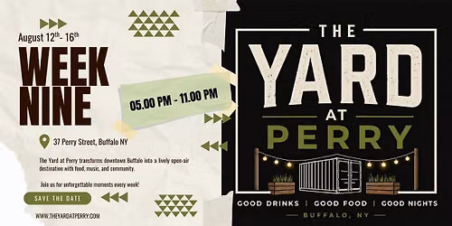 Week Nine @ The Yard