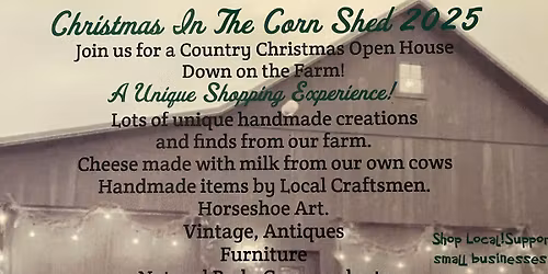 Christmas in The Corn Shed 2025