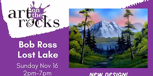 *NEW DESIGN* Bob Ross Lost Lake