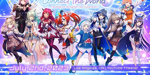 hololive English at Shrine Auditorium and Expo Hall Los Angeles