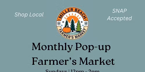 Pop-up Indoor Farmer's Market