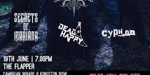 Elkapath at The Flapper Birmingham with Cryphon \/Dead Happy\/secrets of Mariana