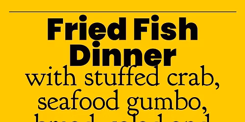 Fried Fish Dinner