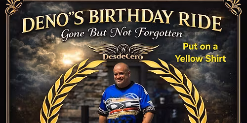Deno's memorial ride