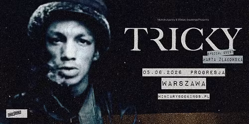 TRICKY \/ 05.06.26 \/ Progresja, Warszawa