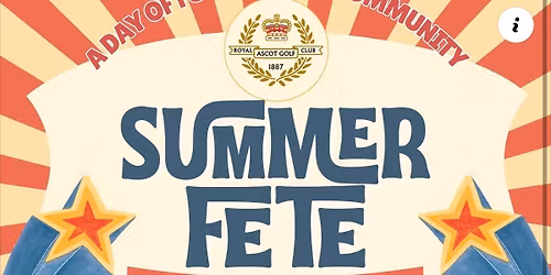 RAGC SUMMER FETE
