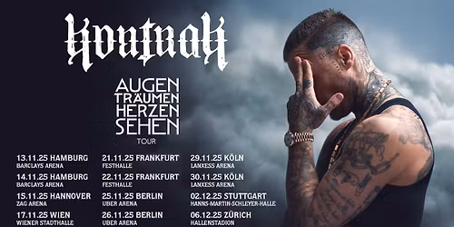 Kontra K | Augen tr\u00e4umen Herzen sehen Tour 2025 | M\u00fcnchen