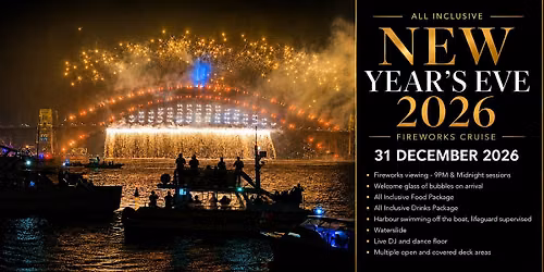 Barefoot Spirit | NYE Fireworks Cruise | All Inclusive