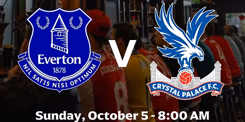 Crystal Palace FC vs Everton FC at Selhurst Park Stadium