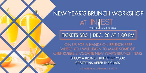 New Year's Brunch Workshop with Chef Robbie Jester at In Jest