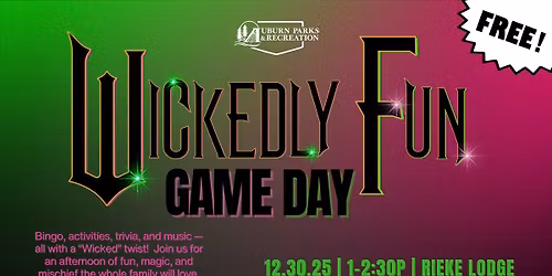 Wickedly Fun Game Day