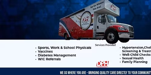 Columbia County Mobile Clinic Visit