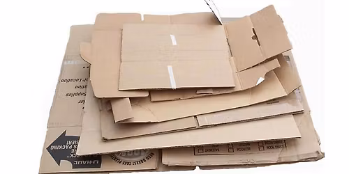 Clean: Cardboard, boxboard & hard styrofoam, metal recycling. Sorry no plastics