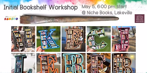 May 5: 4 inch mini bookshelf Workshop