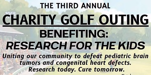 3rd Annual Remax Charity Golf - benefiting Research For The Kids