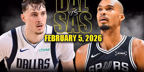 San Antonio Spurs vs. Dallas Mavericks