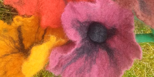 Felted Flowers 