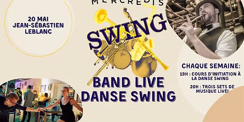 Jean-S\u00e9bastien Leblanc aux Mercredis swing - Live jazz and swing dancing !