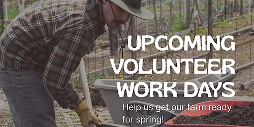 Spring Volunteer Workday