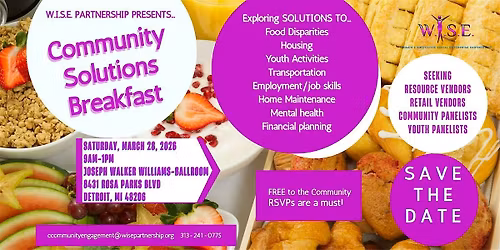 2nd Annual Community Solutions Breakfast