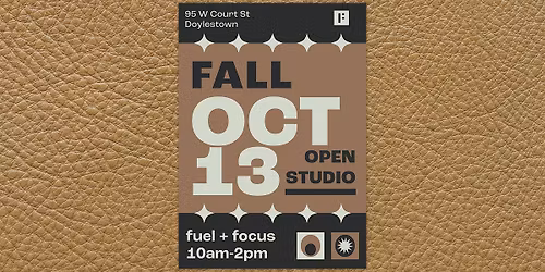 Fall Open Studio Time