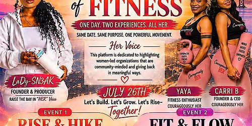 A WOMEN\u2019S DAY OF FITNESS