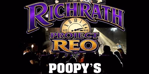 Richrath Project REO The Music of REO Speedwagon w\/ Special Guest Jett Threatt @ Poopy\u2019s