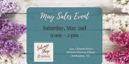 May Sales Event