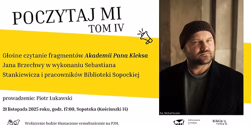 Poczytaj mi. Tom IV: \u201eAkademia Pana Kleksa\u201d Jana Brzechwy w wykonaniu Sebastiana Stankiewicza