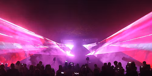 Lasershow im Kurpark