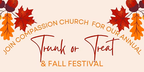 Trunk Or Treat & Fall Fest