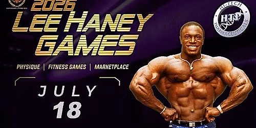 2026 LEE HANEY GAMES ARMWRESTLING TOURNAMENT