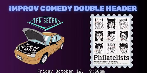 Tan Sedan + Philatelists 