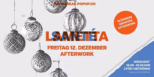 Afterwork Turm Areal Pop Up
