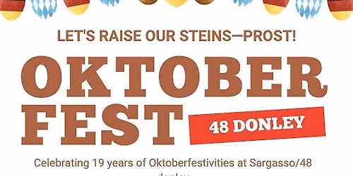 Oktoberfest at 48 Donley\/Rooftop Bar