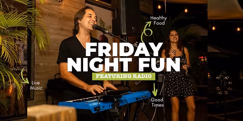 Radio Friday Night Fun at Food and Thought 2