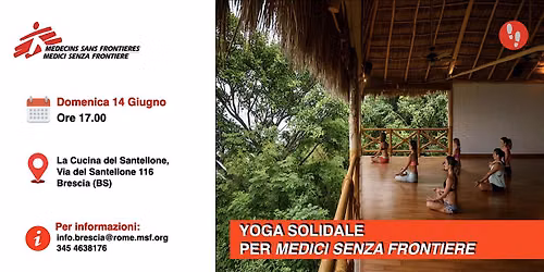 Yoga solidale per Medici Senza Frontiere