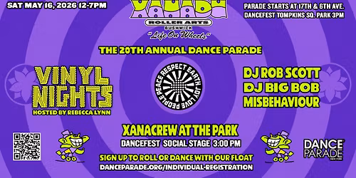 Xanadu & Vinyl Nights at The 20th Annual Dance Parade 