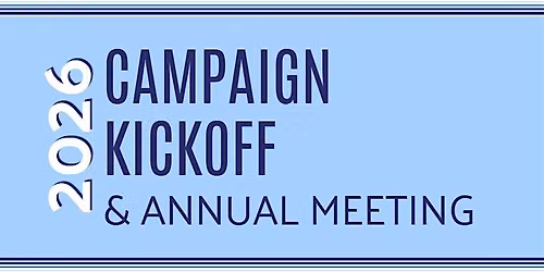 Campaign Kickoff  & Annual Meeting