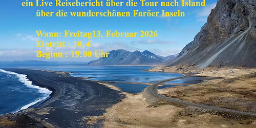 Marc Niederberghaus, Live Reisebericht Island mit dem Motorrad