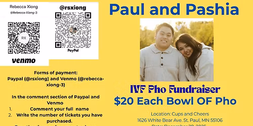 Paul and Pashia IVF PHO fundraiser
