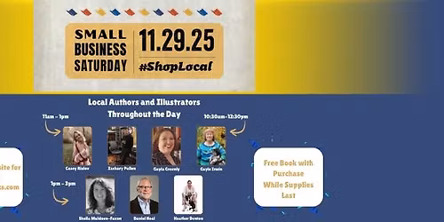 Small Business Saturday Book Celebration