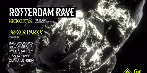 Afterparty Rotterdam Rave Kick-Off 2026 'Modular presents'