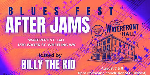 Bluesfest AFTERJAMS: hosted by Billy the Kid @ Waterfront Hall