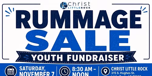Rummage Sale - Saturday November 7