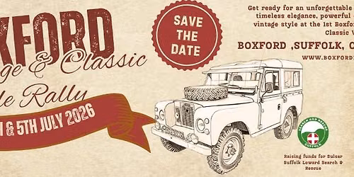 Boxford Vintage & Classic Vehicle Rally