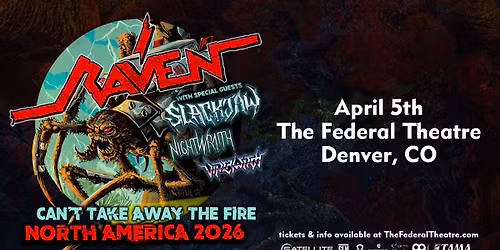 Raven with Slackjaw, Nightwraith, and Viperwitch | Denver, CO